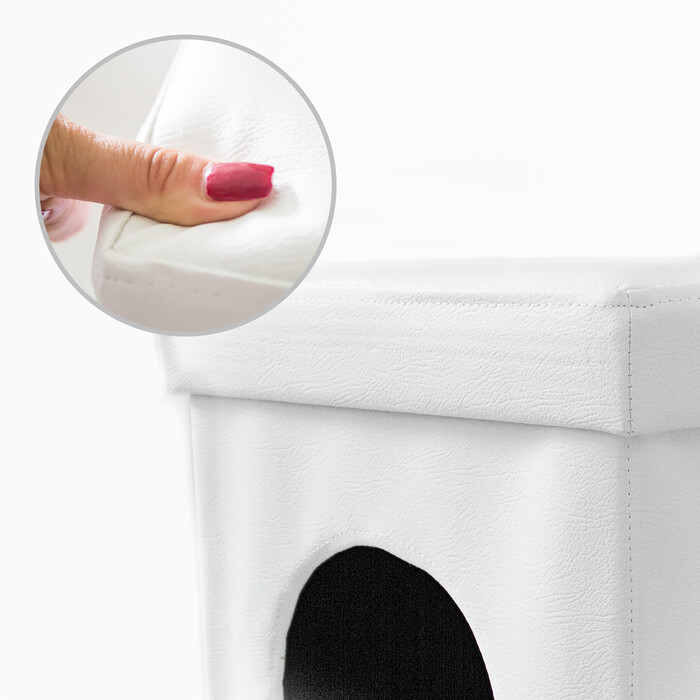 Relaxdays Hundebox Sitzhocker