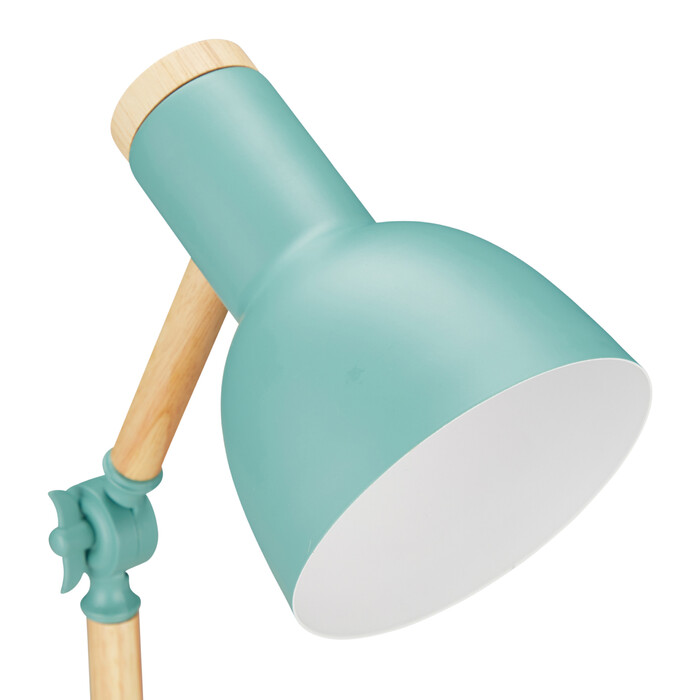 Relaxdays Schreibtischlampe Holz verstellbar