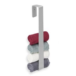 Relaxdays Handtuchhalter ohne Bohren silber