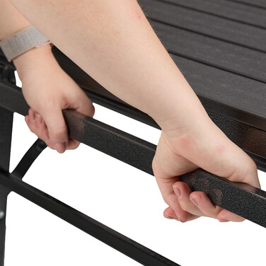 Relaxdays Gartentisch klappbar ausziehbar