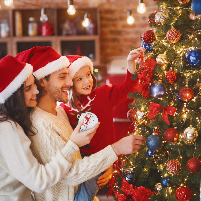 Relaxdays Weihnachtskugeln im 103er Set