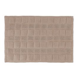 Relaxdays Badematte aus Baumwolle 60x40 cm