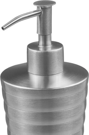 Relaxdays Badezimmer Set, 4-teilig, Edelstahl, Silber