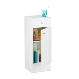 Relaxdays Weißer Badschrank
