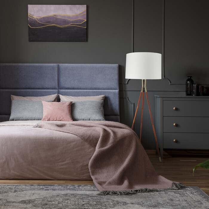 Relaxdays Stehleuchte Wohnzimmer