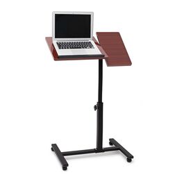 Relaxdays Laptoptisch höhenverstellbar Holz