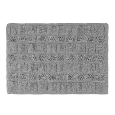 Relaxdays Badematte aus Baumwolle 60x40 cm