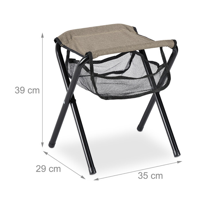 Relaxdays Klapphocker bis 120 kg
