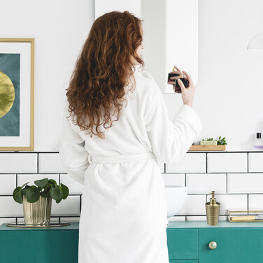 Relaxdays Goldenes Badezimmer Set 4-tlg. matt