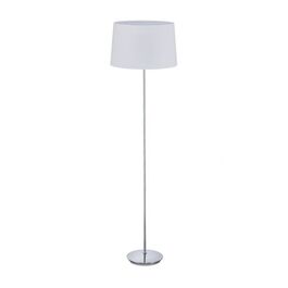 Relaxdays Stehlampe mit Stoffschirm