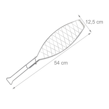 Relaxdays Fischbräter Grill 6er Set