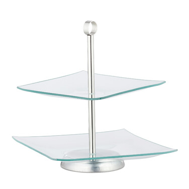 Relaxdays Etagere 2-stufig