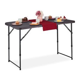 Relaxdays Campingtisch klappbar