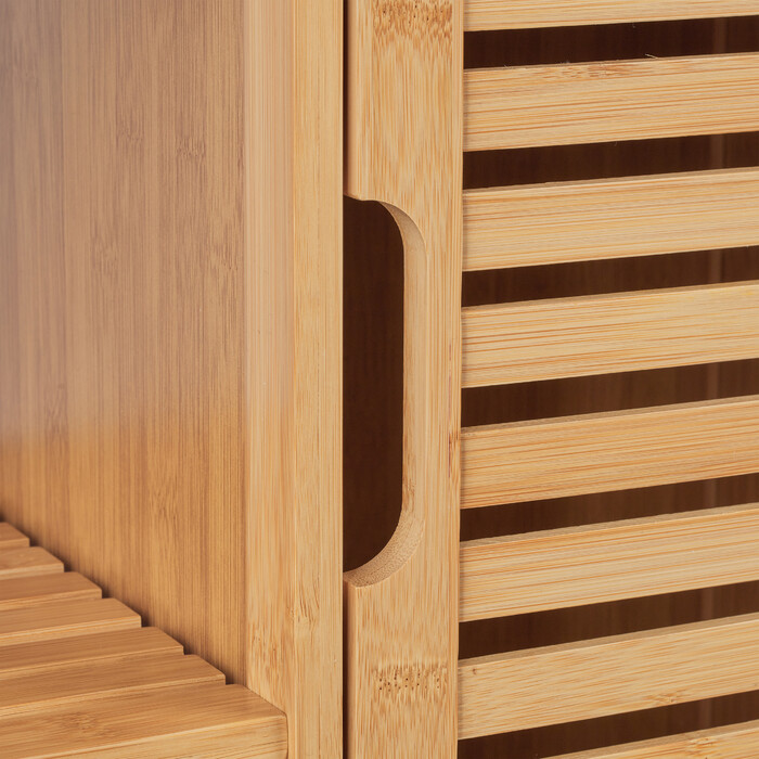 Relaxdays Badschrank aus Bambus