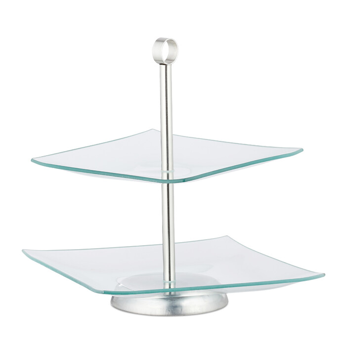 Relaxdays Etagere 2-stufig