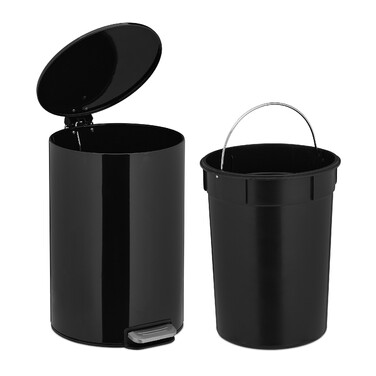 Relaxdays Treteimer 12 Liter