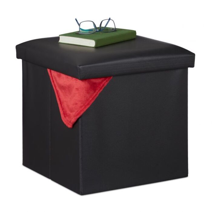 Relaxdays Hocker mit Stauraum