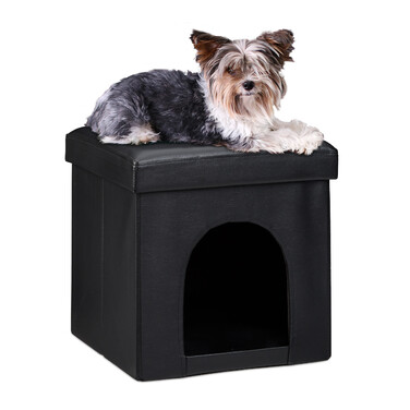 Relaxdays Hundebox Sitzhocker