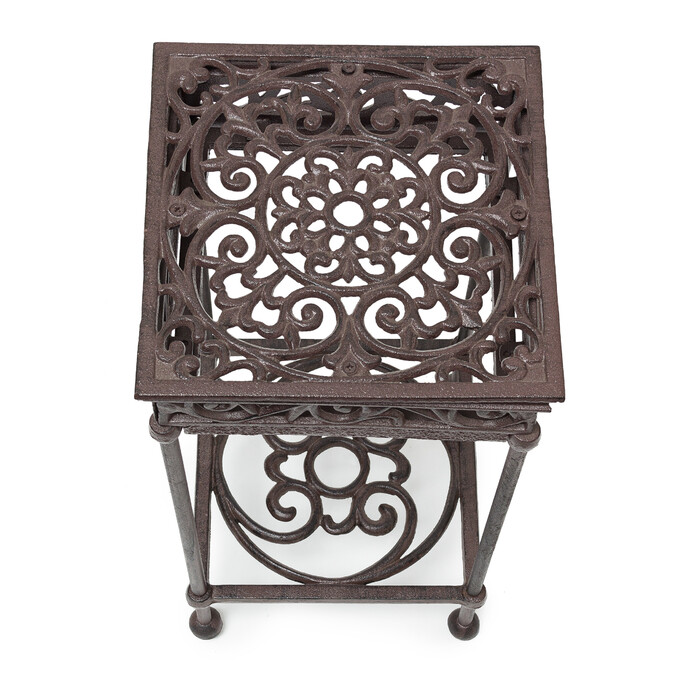 Relaxdays Blumenhocker quadratisch