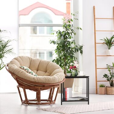 Relaxdays, schwarz Beistelltisch, modernes Design, Wohnzimmer, Glas, Metall & MDF, 50x50x50 cm, quadratischer Couchtisch, 50 x 50 x 50 cm