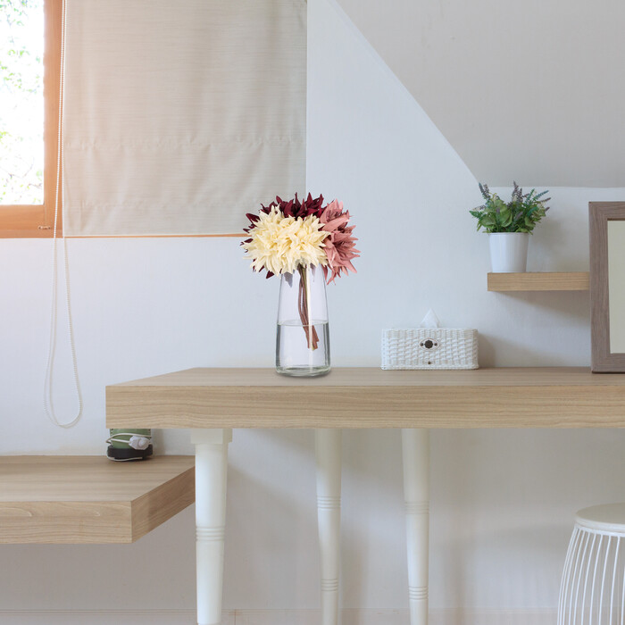 Relaxdays Vase aus Glas