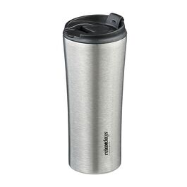 Relaxdays Thermobecher Edelstahl 400ml