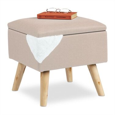 Relaxdays Hocker mit Stauraum