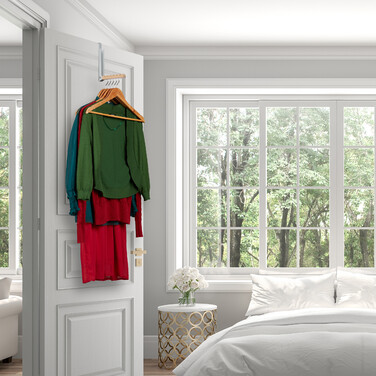 Relaxdays Klappbare Türgarderobe 2er Set