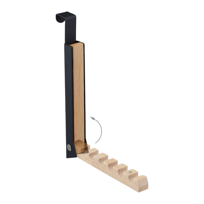 Relaxdays Klappbare Türgarderobe 2er Set