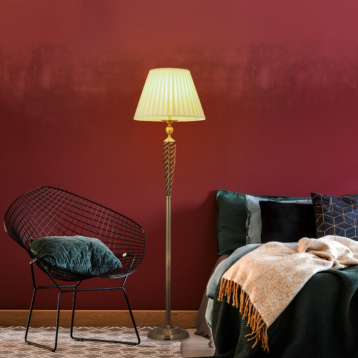 Relaxdays Stehlampe antik