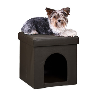 Relaxdays Hundebox Sitzhocker