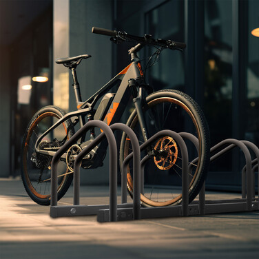 Relaxdays Fahrradständer für 4 Fahrräder