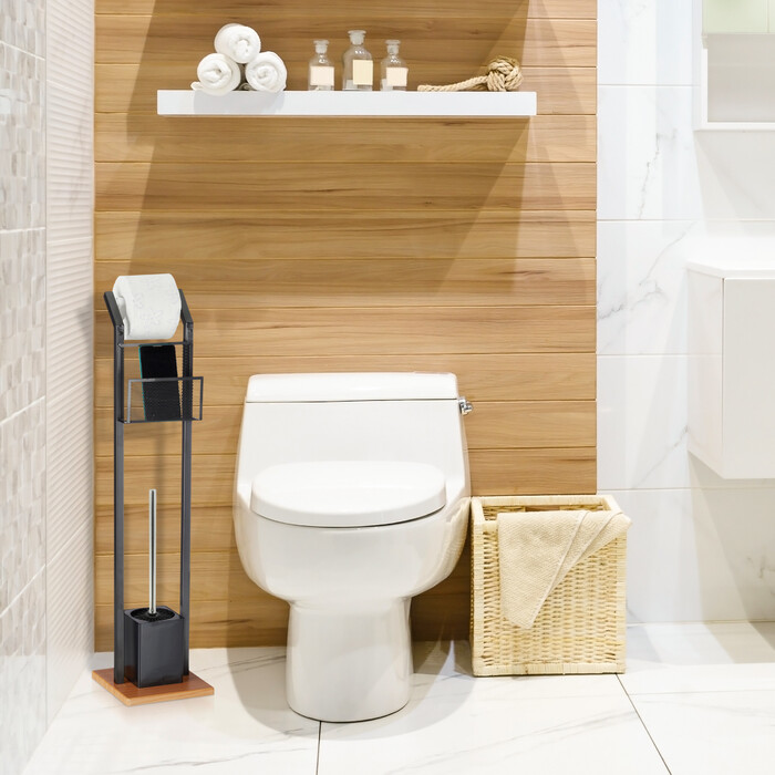 Relaxdays Toilettenbürste Silikon 2er Set