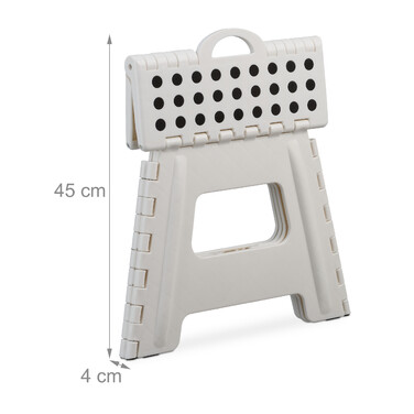 Relaxdays Klapphocker faltbar L