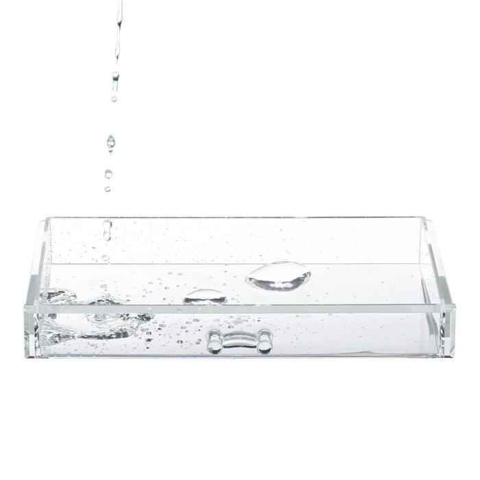 Relaxdays Make-Up Organizer mit 2 Schubladen