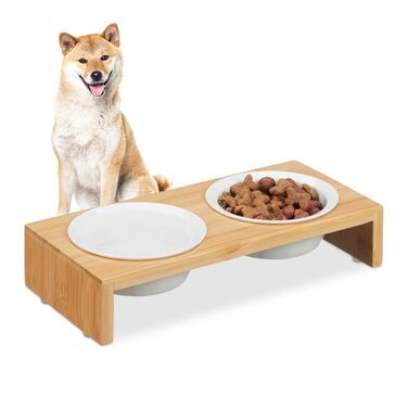 Relaxdays Futterstation für Hunde