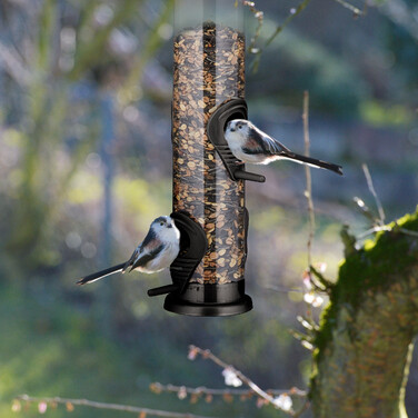 Relaxdays Vogelfutterspender zum Aufhängen