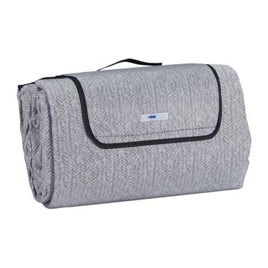 Relaxdays XXL Picknickdecke 200x300 Fischgräte