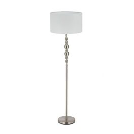 Relaxdays Stehlampe Wohnzimmer beige