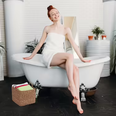 Relaxdays 3-tlg. Aufbewahrungskorb Set aus Seegras