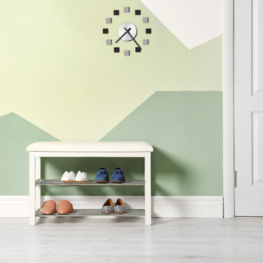 Relaxdays Wanduhr DIY modern