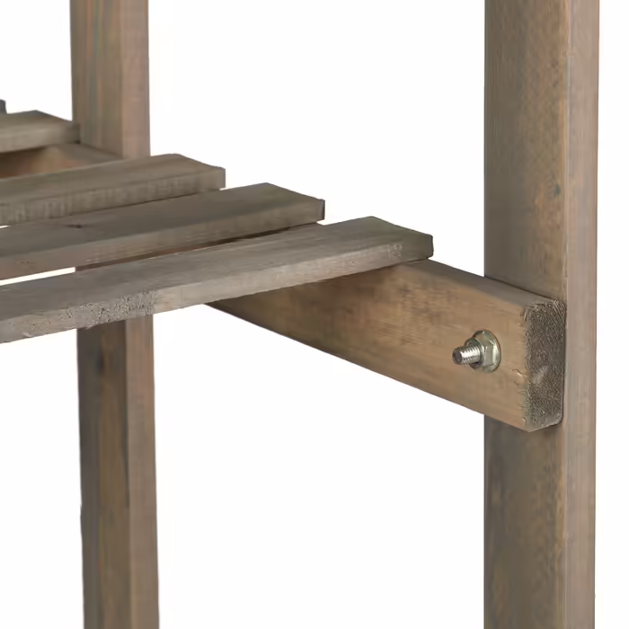 Relaxdays Blumenregal Holz 5 Ebenen