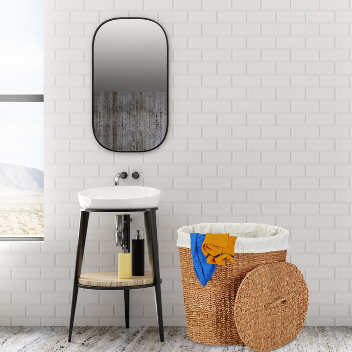 Relaxdays Wäschekorb 50 L
