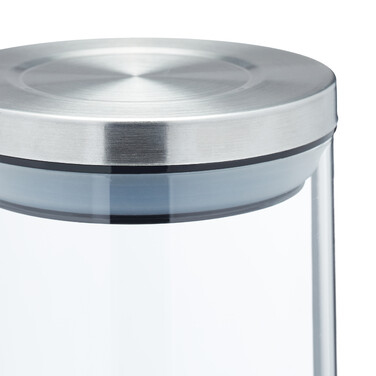 Relaxdays Vorratsglas 3er Set je 800 ml