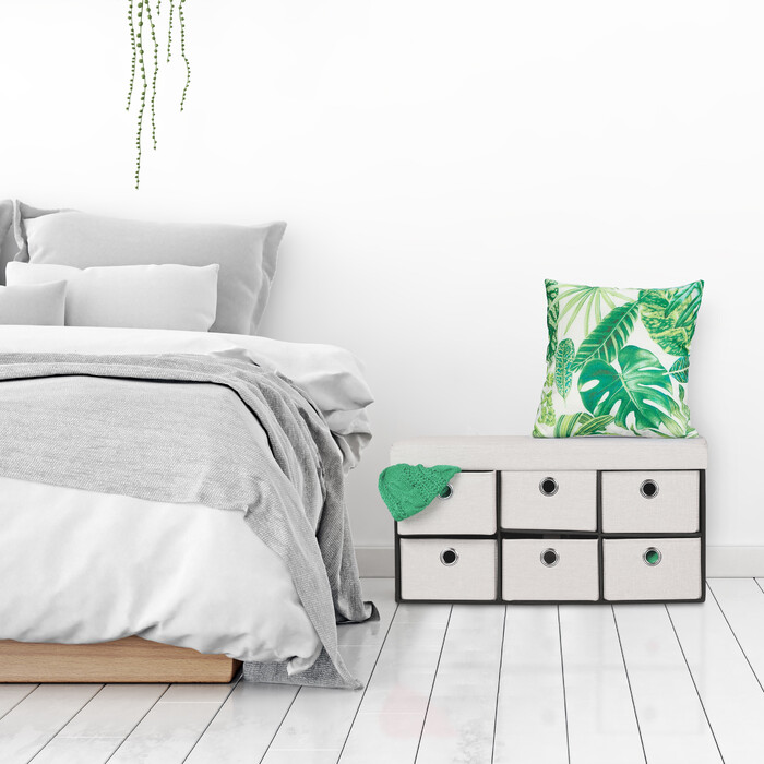 Relaxdays Sitzbank mit Stauraum