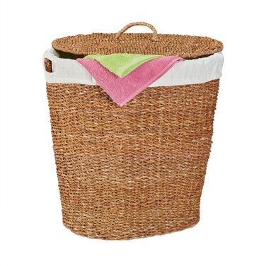 Relaxdays Wäschekorb 50 L