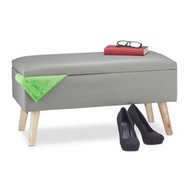 Relaxdays Sitzbank mit Stauraum