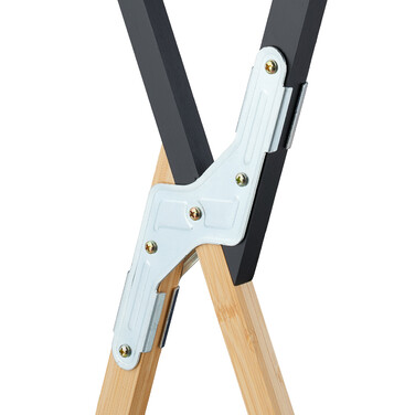 Relaxdays Handtuchhalter klappbar Bambus