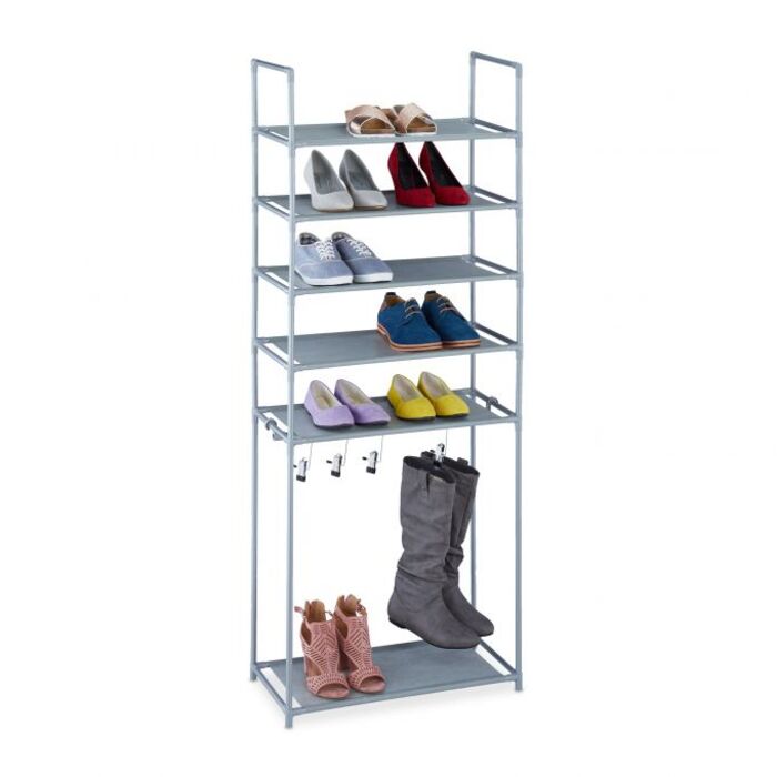 Relaxdays Schuhregal mit 6 Ebenen