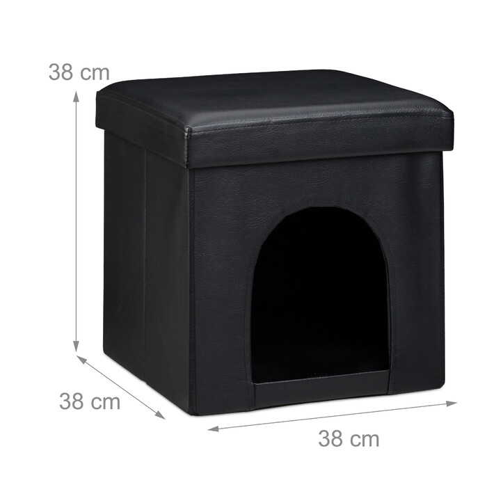 Relaxdays Hundebox Sitzhocker